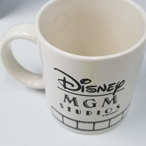 Vintage Walt Disney World Mickey Mouse White MGM Mug Box Brass Bell Lot 3 - Picture 6 of 11